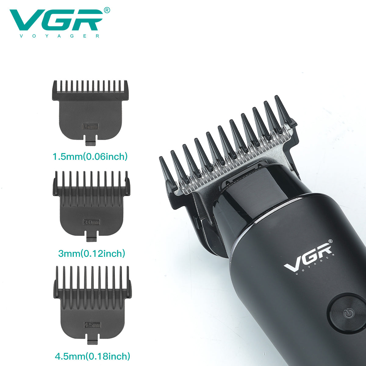 VGR V-937 Professional Cordless Rechargeable Hair Trimmer — Image 5 — VGR Pakistan Official