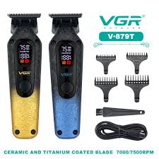 VGR V-879T Professional Hair Clipper (Blue) — VGR Pakistan Official