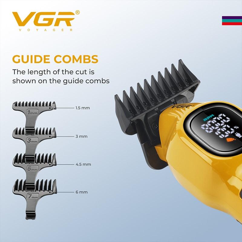 VGR V-886T Hair Trimmer Clippers — Image 7 — VGR Pakistan Official