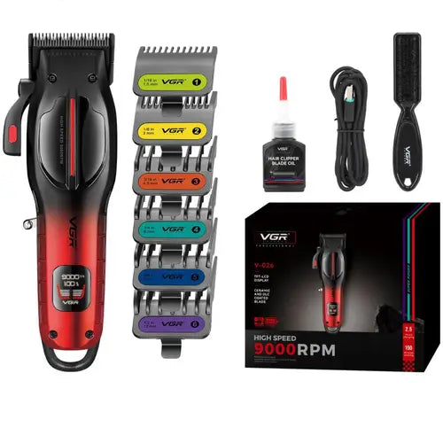 VGR V-026 Professional Cord/Cordless Hair Clipper for Men's.