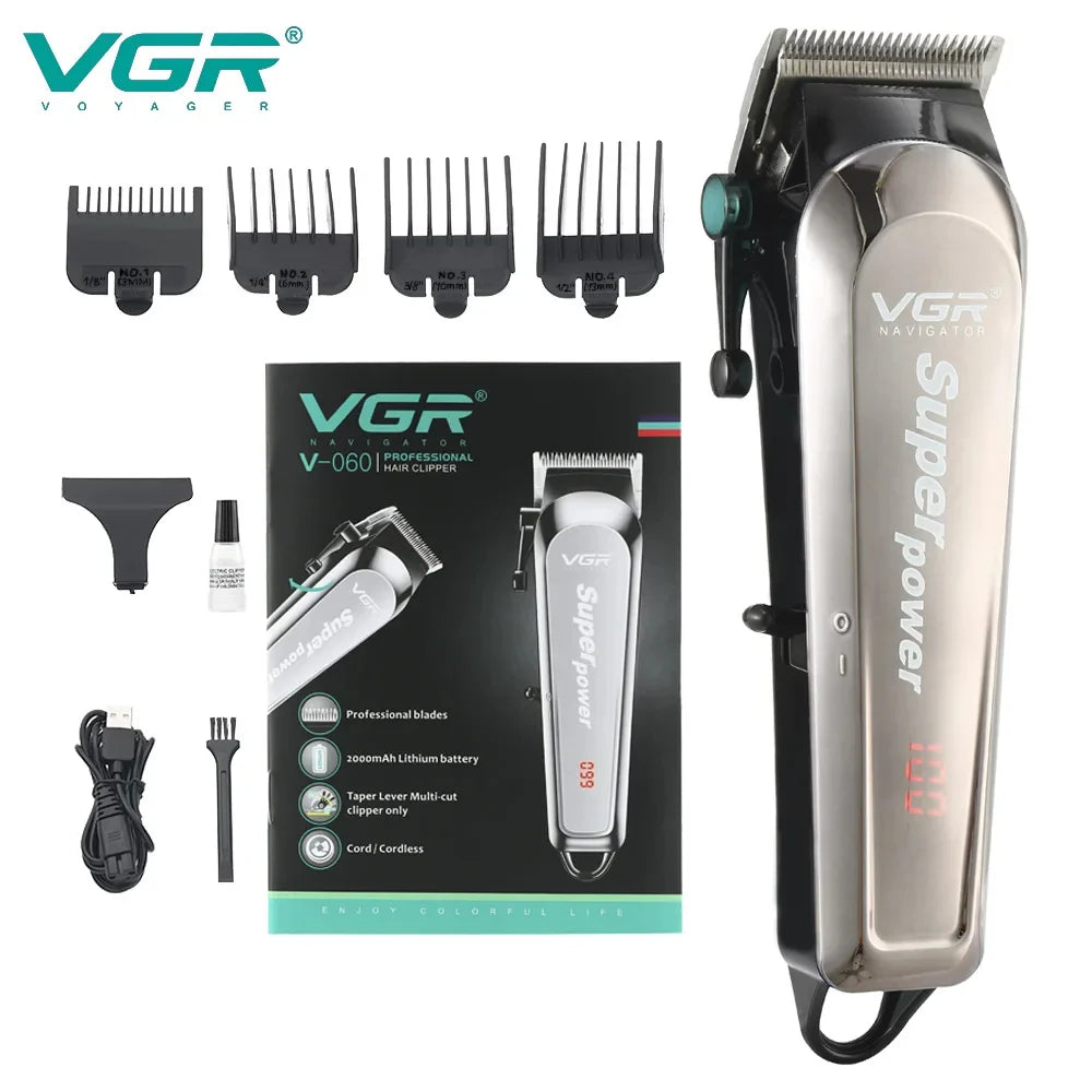 VGR V-060 Cordless Beard Trimmer & Hair Clipper