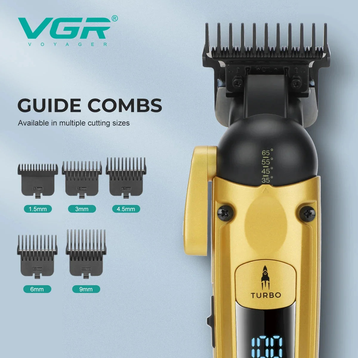 VGR V-274 Professional Cordless Hair Clipper