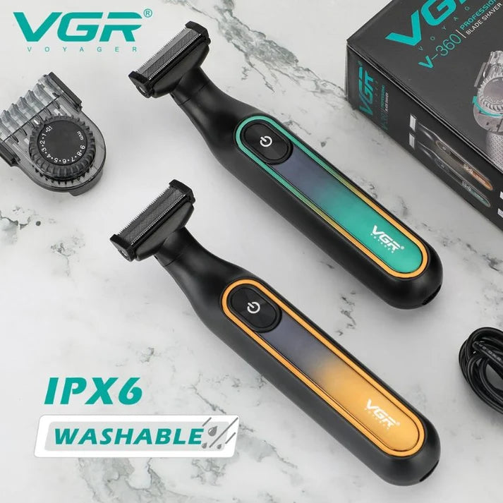 VGR V-360 Digital Display Cordless Dual Sided OneBlade