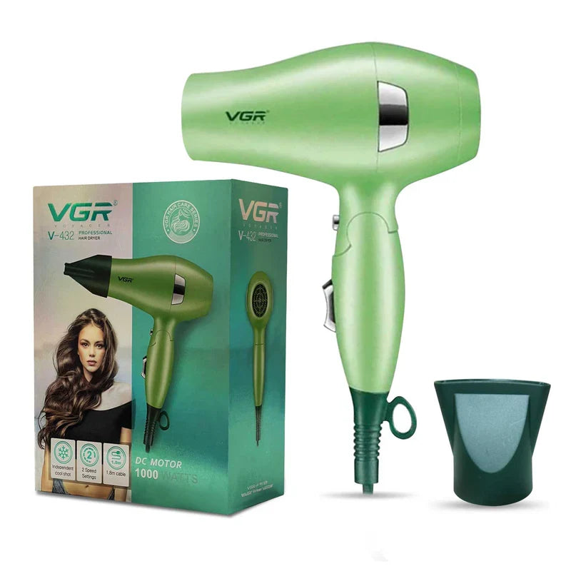 VGR V-432 Professional Hair Dryer, 1000W