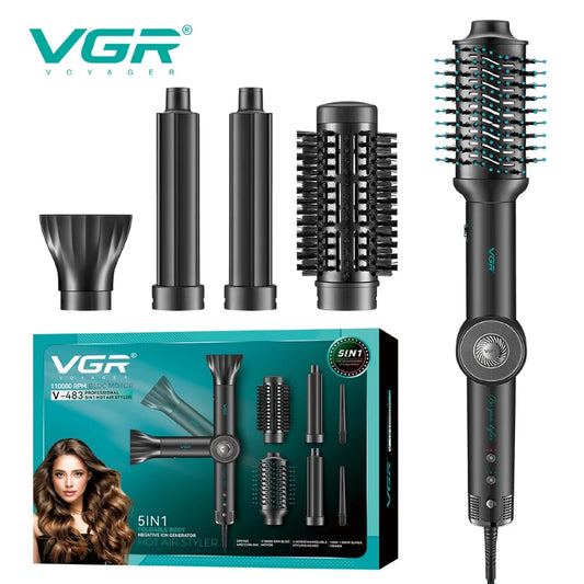 VGR V-483 Professional 5-in-1 Hot Air Styler & Hair Dryer Brush
