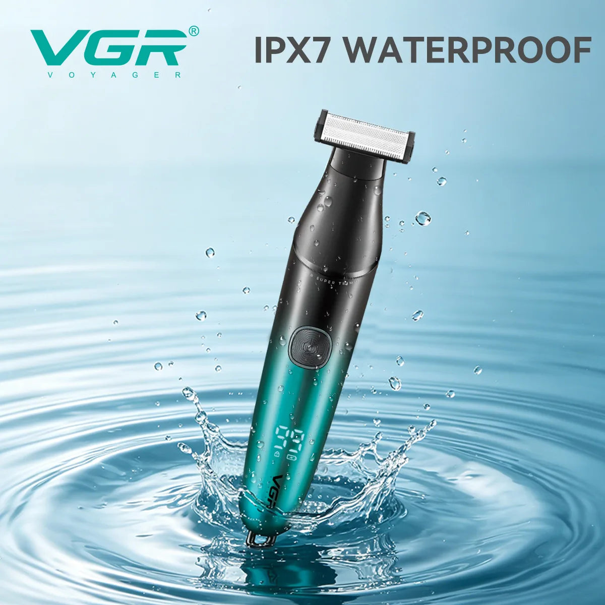VGR V-339S Foil and Dual-sided Blades Shaver