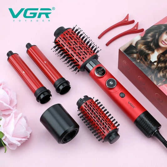 VGR V-485 5-in-1 Professional Hot Air Styler & Hair Dryer Brush, 1400W