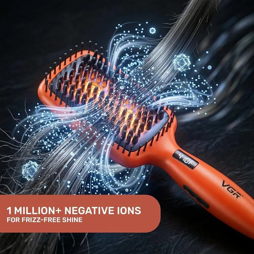 VGR V-527 Professional Hair Straightening Brush