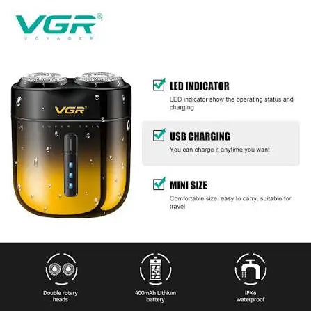 VGR V-348 Professional Rotary Shaver